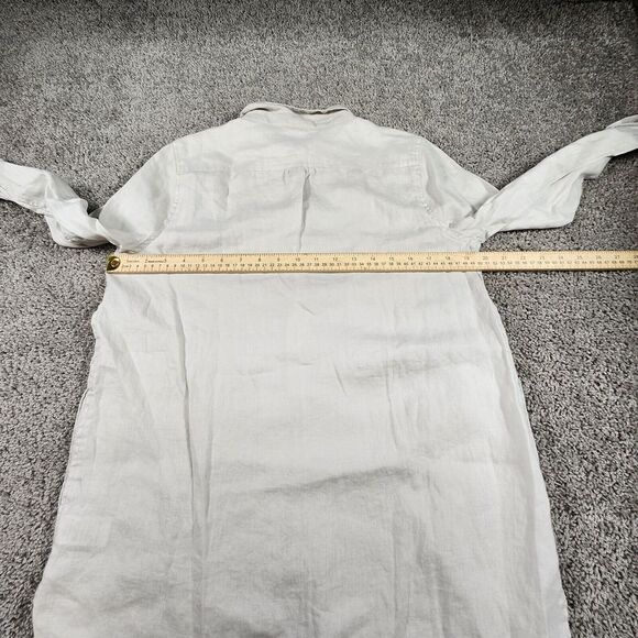 St. Tropez West Tunic‎ Top Womens Small Linen Lagenlook Beach Wear Lightweight - Picture 7 of 10